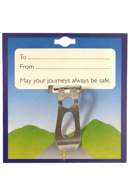 St. Michael Auto Visor Clip