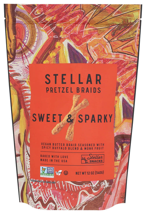 Stellar Pretzel Braids - Sweet & Sparky -12oz