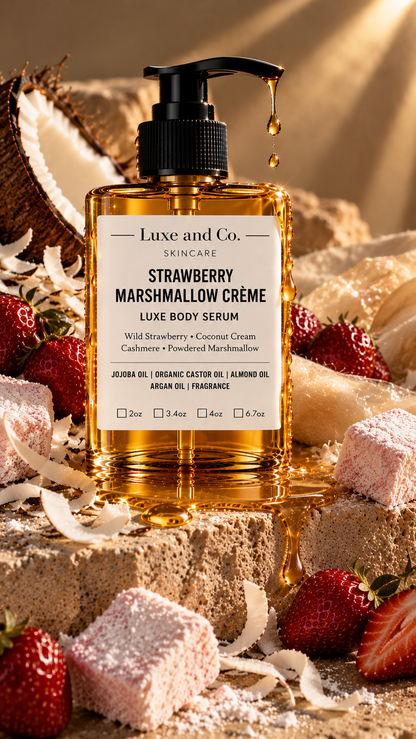Strawberry Marshmallow Creme Luxe Body Serum