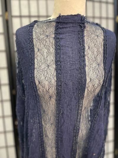Stretch Lace- Navy