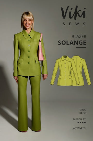 Stretch Tropical Twill Wool Suiting - Rose Clay