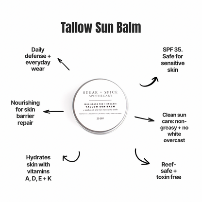 Tallow AM Sun Balm (SPF 35)