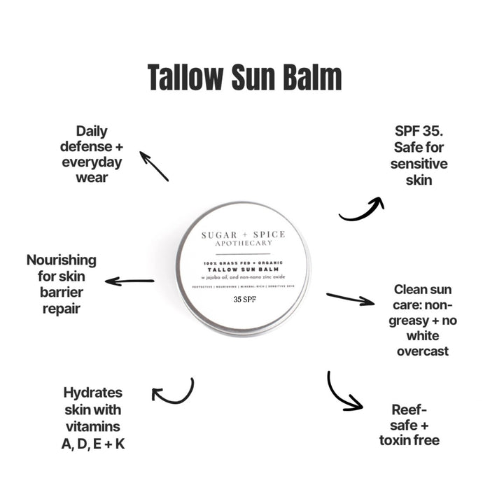 Tallow AM Sun Balm (SPF 35)