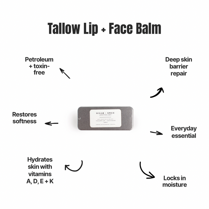 Tallow Lip + Face Balm