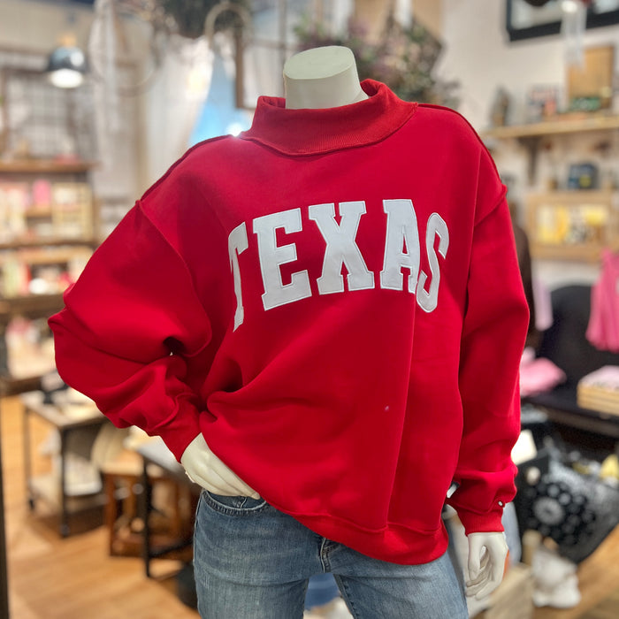Texas Mockneck Sweater