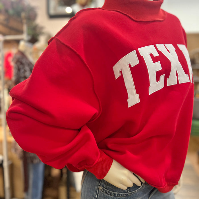 Texas Mockneck Sweater