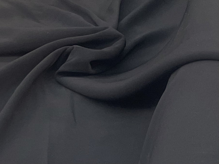 Textured Viscose - Dark Navy