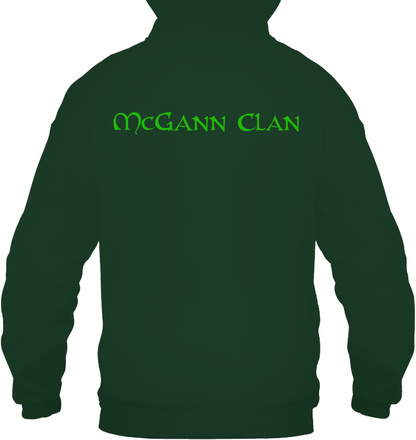 Unisex Heavyweight Pullover Hoodie / Forest Green / S