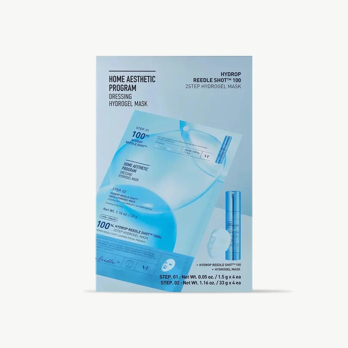 VT Hydrop Reedle Shot 100hL 2-Step Hydrogel Mask VT Cosmetics