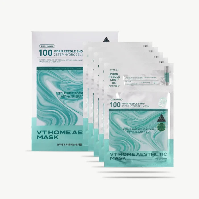 VT PDRN Reedle Shot 100 2 Step Hydrogel Mask VT Cosmetics