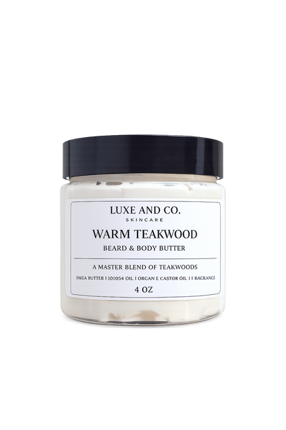 Warm Teakwood Beard & Body Butter