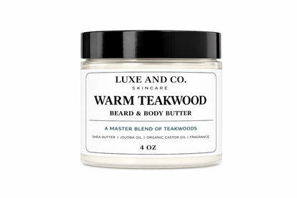 Warm Teakwood Beard & Body Butter