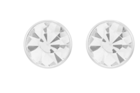 Whispers Clear Stone Earrings