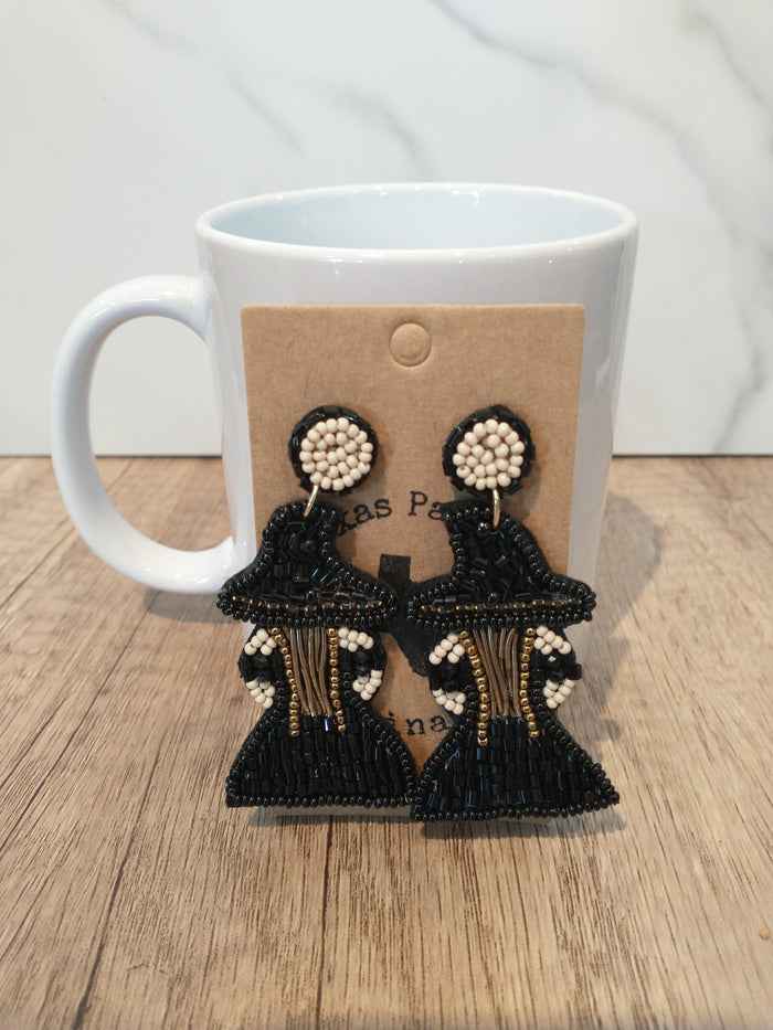 Witch Beaded Earrings